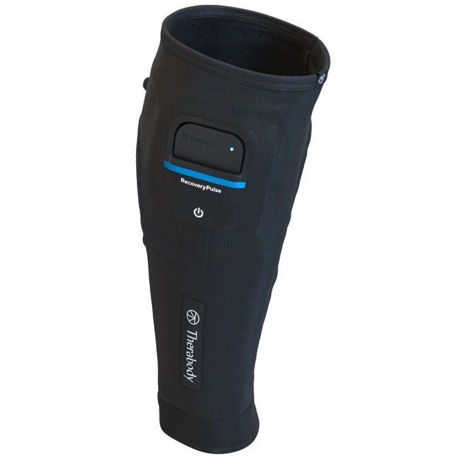 Dispozitiv Masaj pentru Gamba Therabody RecoveryPulse - Calf Sleeve Mărime M Negru