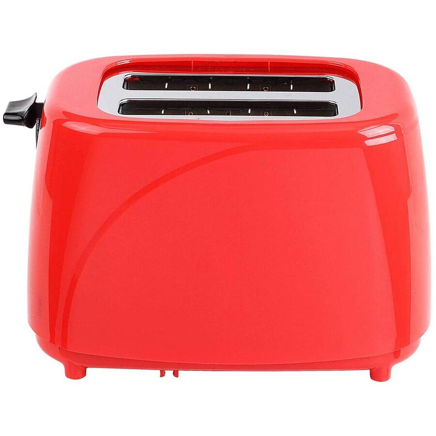 Prajitor de Paine DOD150RN 850W 2 Felii 5 Nivele de Temperatura Rosu