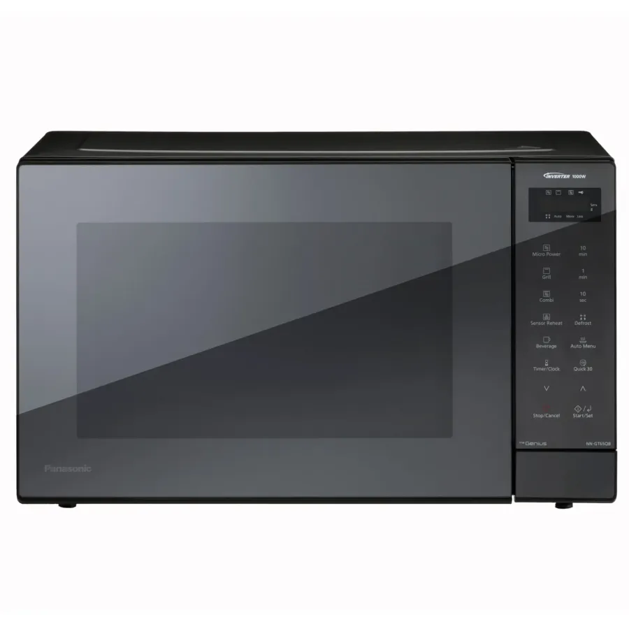 Cuptor cu Microunde Panasonic NN-GT65QBEPG Inverter Grill 31L 23 Programe Automate 1000W Negru