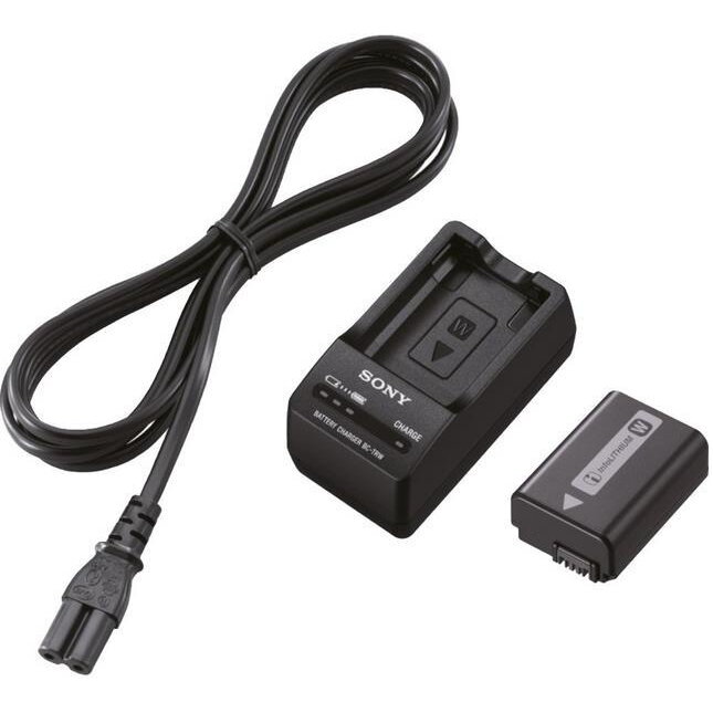 Incarcator Sony ACC-TRW Travel Charger Kit (NP-FW50 + BC-TRW) Negru