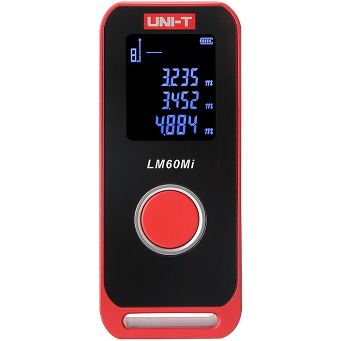 Telemetru cu Laser Uni-t LM60Mi Roșu/Negru