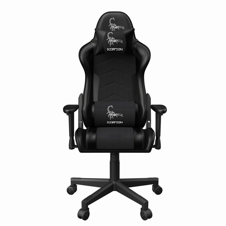 Scaun Gaming Gembird GC-SCORPION-06X Reglabil Mesh și Piele Maxim 136KG Negru