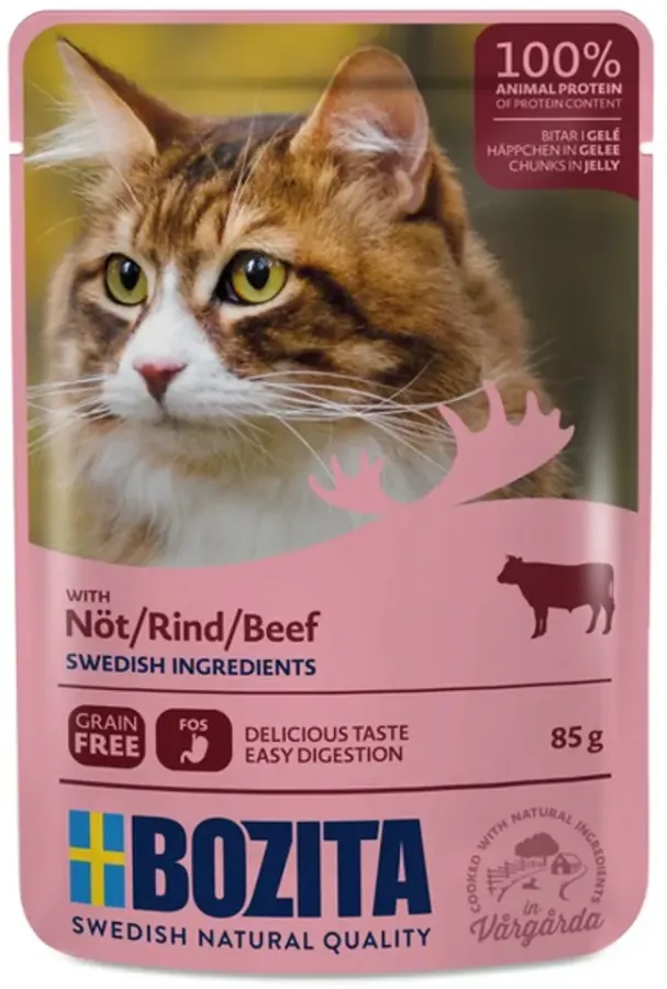 Hrana Umeda pentru Pisici BOZITA cu Vita 85g