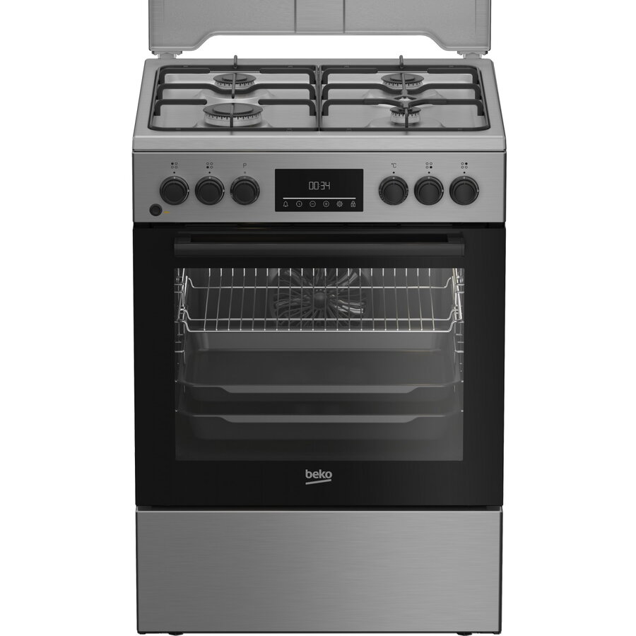 Aragaz FBSM62320TXD  4 Arzatoare Gaz Steam Assisted Cooking Inox