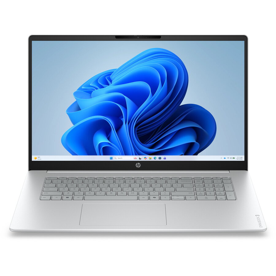 Laptop HP OmniBook 3 FHD 17.3 inch AMD Ryzen 5 40 8GB 256GB SSD Windows 11 Home Silver