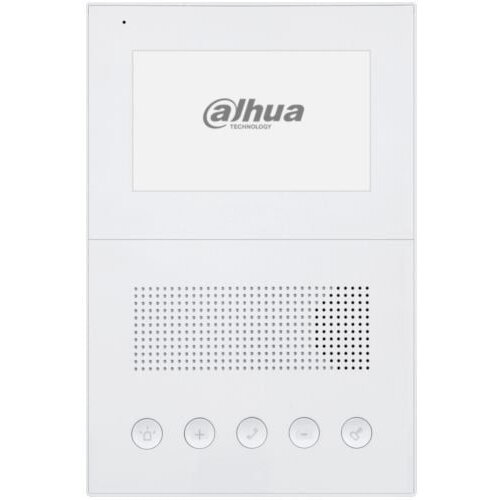 Post Interfon IP de Interior Dahua VTH2201DW-BAZ 5 Butoane 1x RJ45 Alb