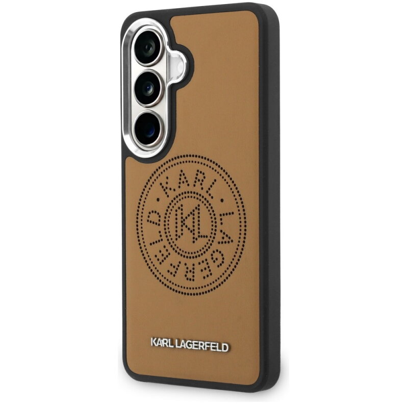 Husa Karl Lagerfeld Samsung Galaxy S26 S942 Karl Round Point Logo Maro