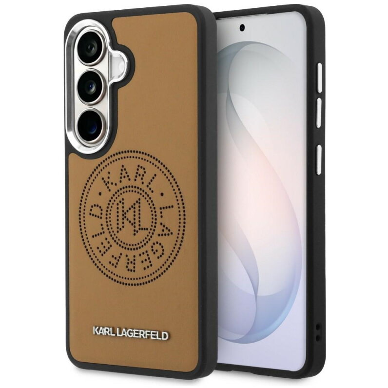 Husa Karl Lagerfeld Samsung Galaxy S26 S942 Karl Round Point Logo Maro — imaginea 3
