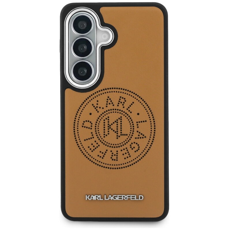 Husa Karl Lagerfeld Samsung Galaxy S26 S942 Karl Round Point Logo Maro — imaginea 4