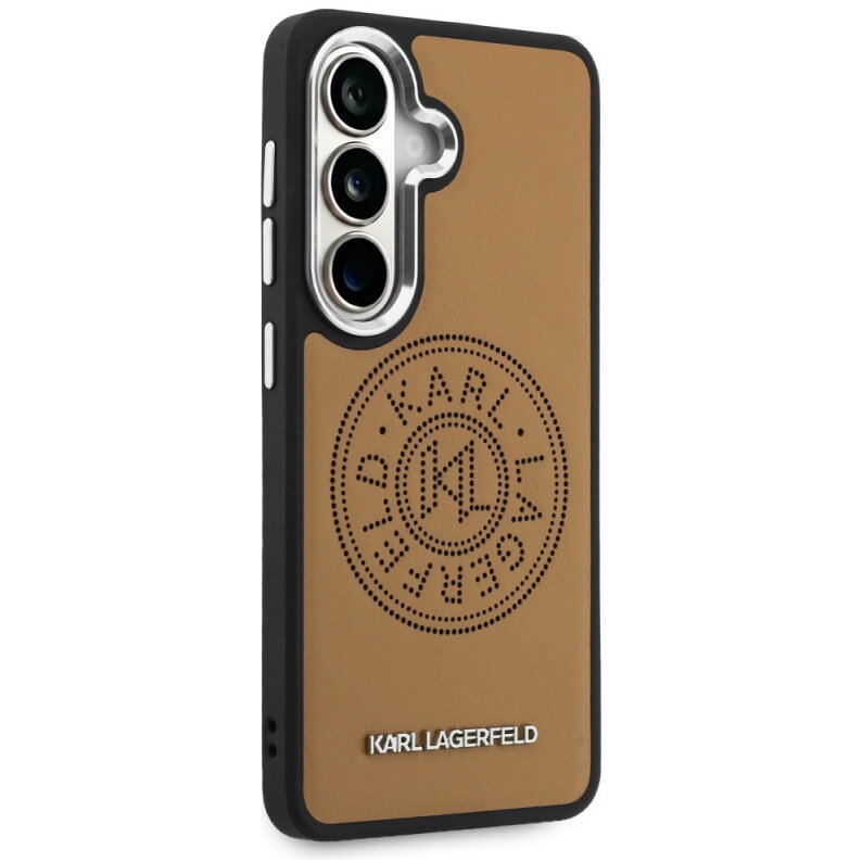 Husa Karl Lagerfeld Samsung Galaxy S26 S942 Karl Round Point Logo Maro — imaginea 5
