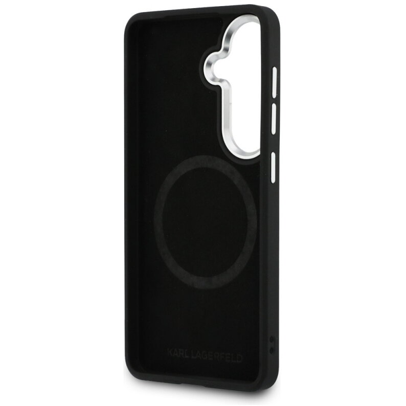 Husa Karl Lagerfeld Samsung Galaxy S26 S942 Karl Round Point Logo Maro — imaginea 6