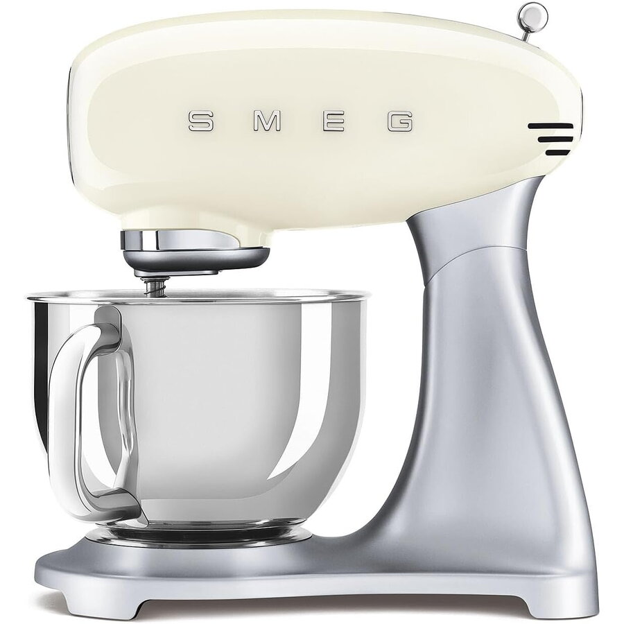 Mixer Planetar Smeg 50's Style SMF04CREU Bol 4.8L 800W Crem