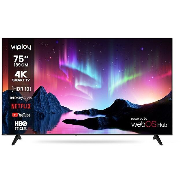 Televizor Allview 75WiPlay6301-U 75inch 189cm Smart Negru