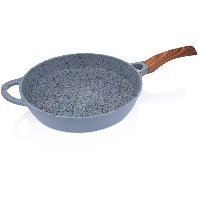 Tigaie cu Mâner Auxiliar Metalac Gurmeo Aluminiu 28CM Gri