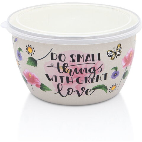 Bol Metalac Spring Email 1.7L Diametru 16CM Capac Plastic Multicolor