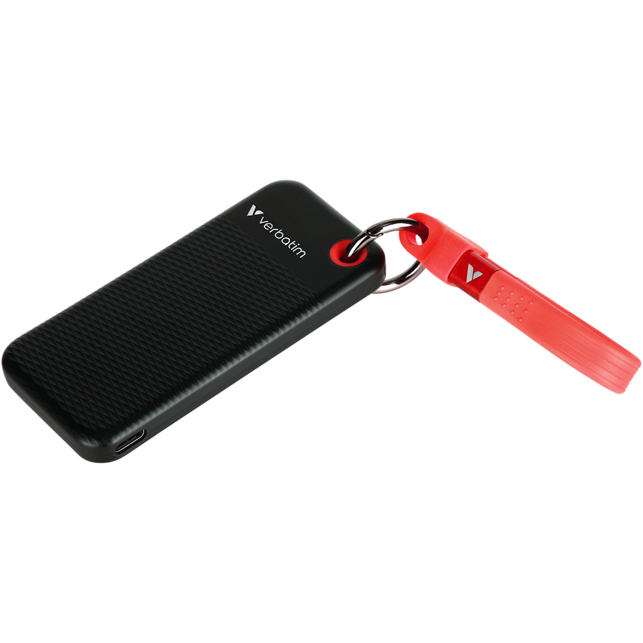 SSD Extern Portabil Pocket 32284 Interfata USB 3.2 Gen 2 512GB Negru/Rosu