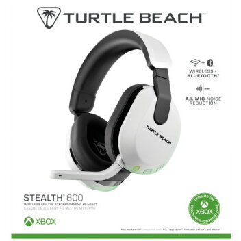Căști Gaming Turtle Beach Stealth 600 Gen3 XBox Edition Stereo Wireless 2.4GHz / Bluetooth Alb