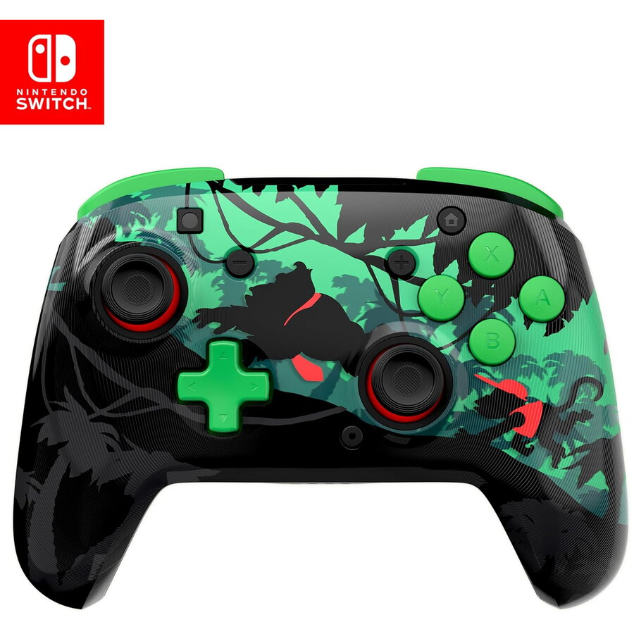 Gamepad Rematch Wireless pentru Nintendo Switch Donkey Kong Reveal Negru/Verde