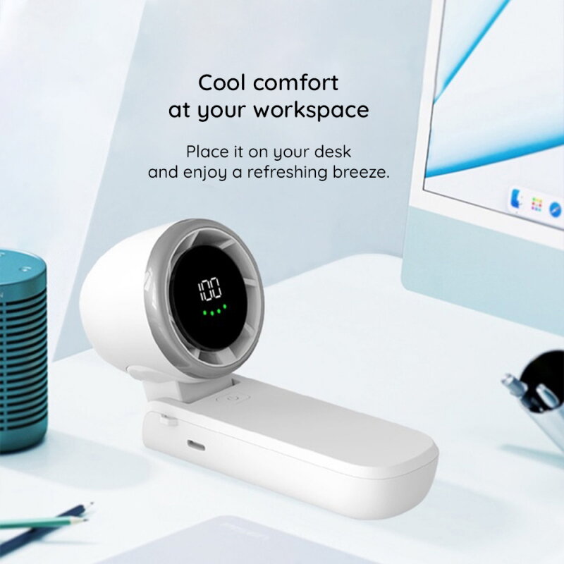 Ventilator Portabil Techsuit A9 Alb — imaginea 2