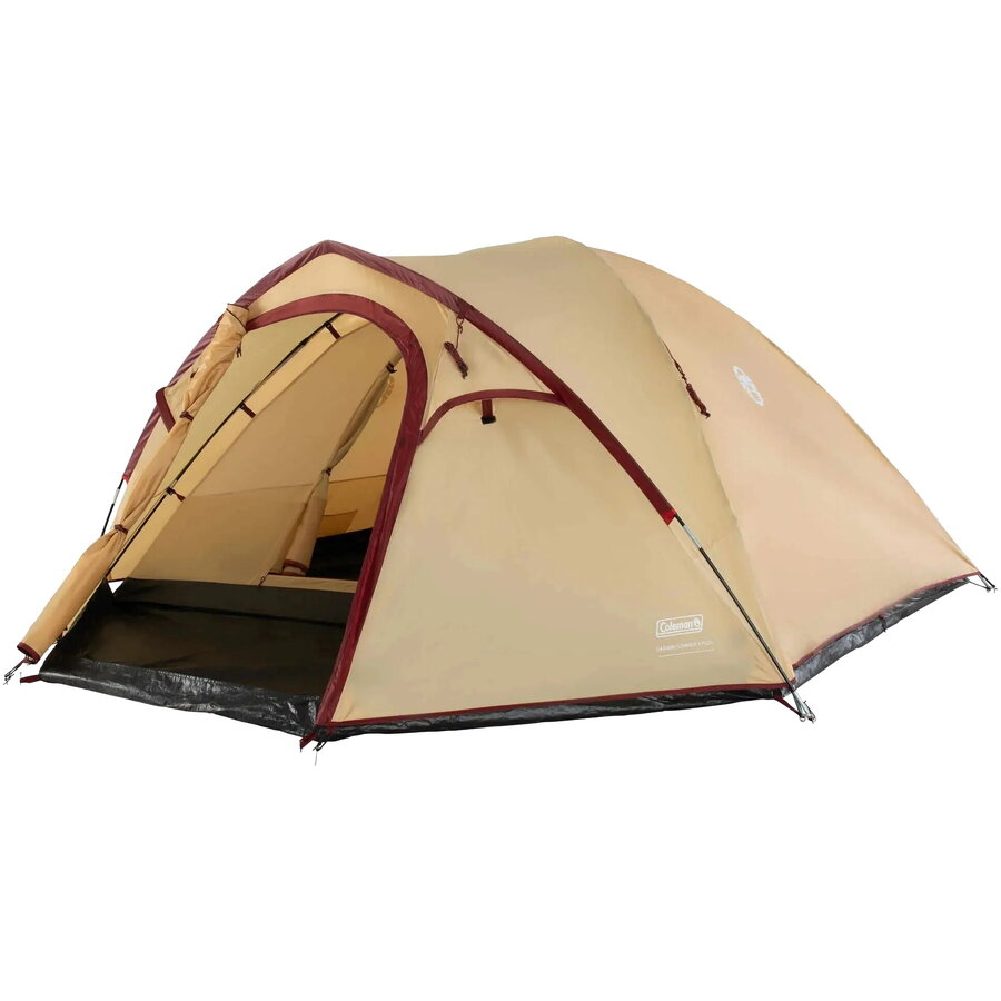 Cort Camping de Vara Coleman Darwin 4 Plus Summer pentru 4 Persoane Bej