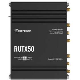 Router Wireless Teltonika RUTX50 5G WLAN eSIM Negru