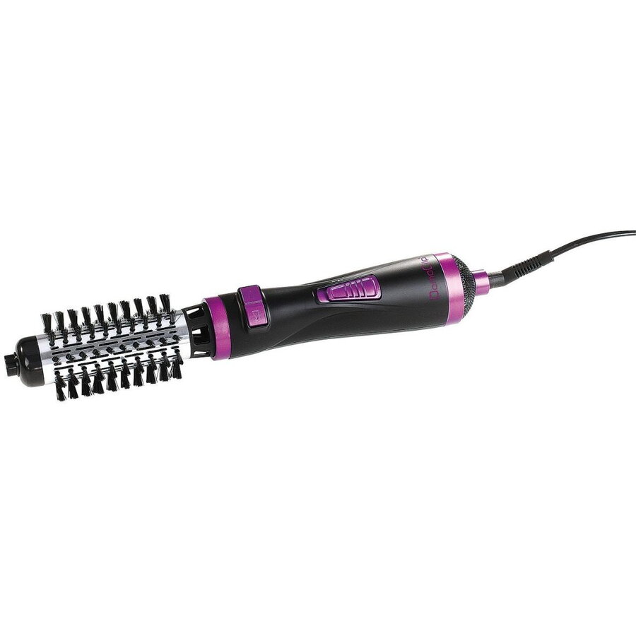 Ondulator de Par DOS119 2 Accesorii Rotative Functie Aer Rece 1000W Negru/Mov