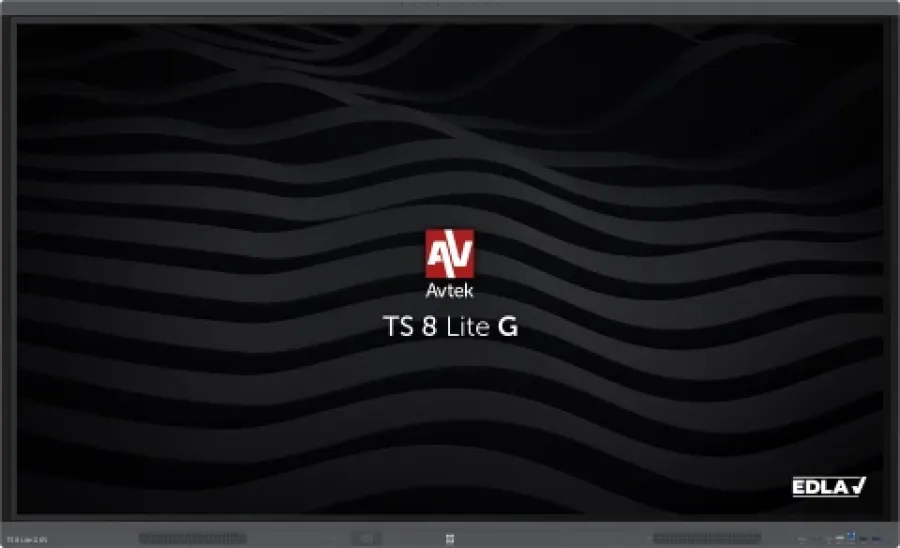 Monitor Interactiv Touchscreen Avtek TS 8 Lite G 65Inch Android 14 Negru