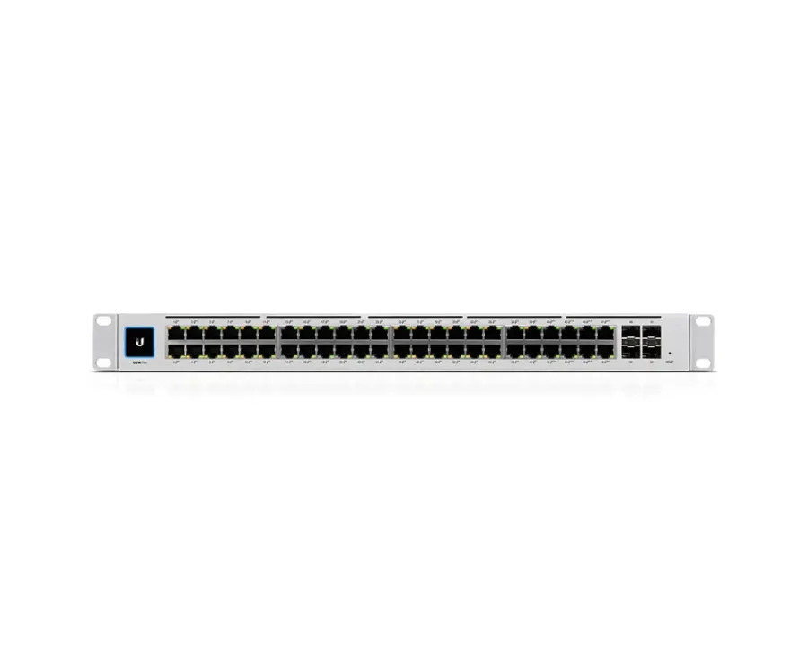 Switch Ubiquiti USW-PRO-48-EU 48Port 176Gbit Argintiu — imaginea 2