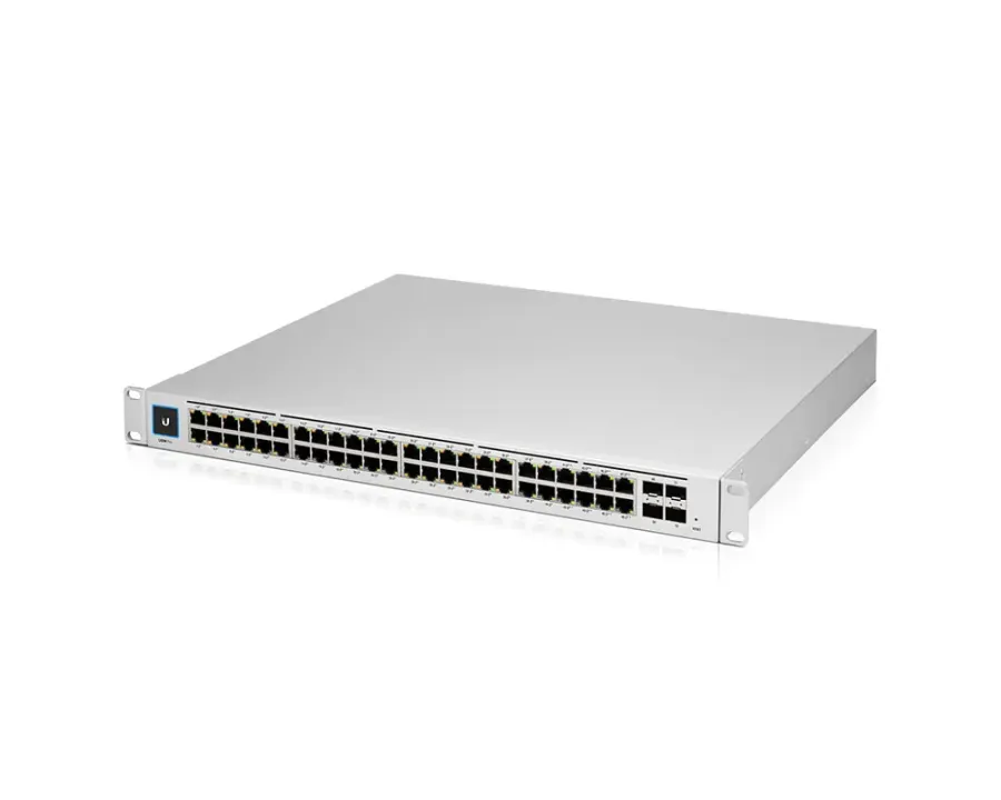Switch Ubiquiti USW-PRO-48-EU 48Port 176Gbit Argintiu — imaginea 3