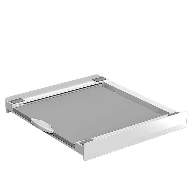 Kit Universal Suprapunere Masina de spalat si Uscator de rufe + suport retractabil Torre Pro L60 Alb