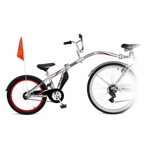 Bicicleta Co-Pilot WeeRide WR06 Varsta 4-9 Ani Quick Release Sistem Gri