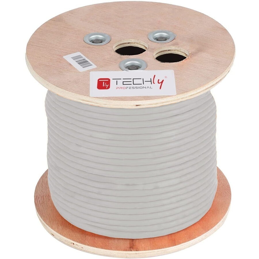 Rola Cablu Retea U/UTP Cat 5E 305m Grey