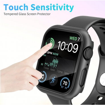 Husa smartwatch Techsuit pentru Apple Watch Neagră — imaginea 2