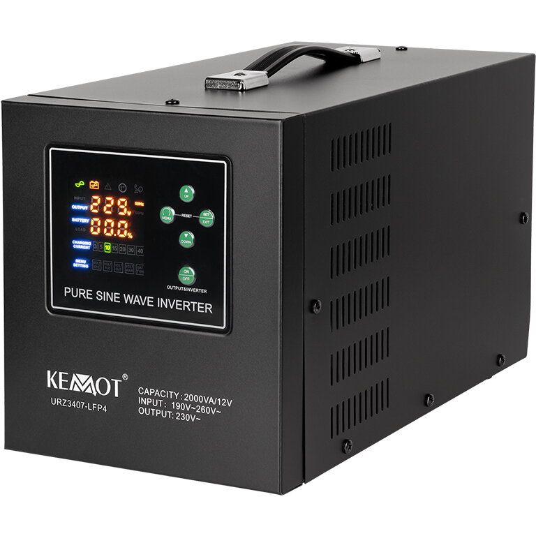 UPS 2000VA 1200W Black