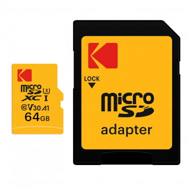Card de Memorie MicroSDXC EKMSDM64GXC10HPRK Ultra Performance 64Gb Clasa 10 / UHS-1 U3 Cu Adaptor
