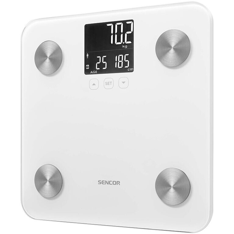 Cantar corporal S-SBS6025WH 180 kg White