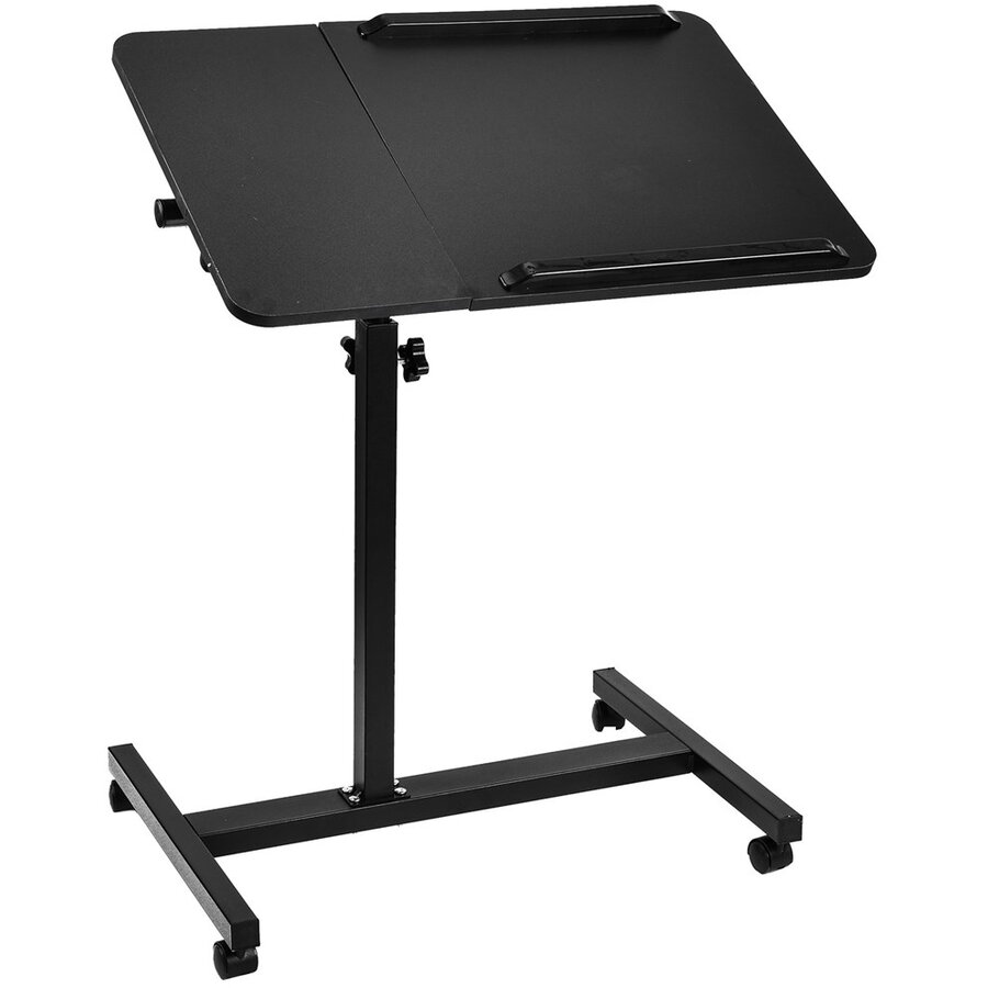 Suport Mobil de Birou / Laptop Maclean MC-121 B Înălțime Ajustabilă 59-89CM Max 30KG Negru
