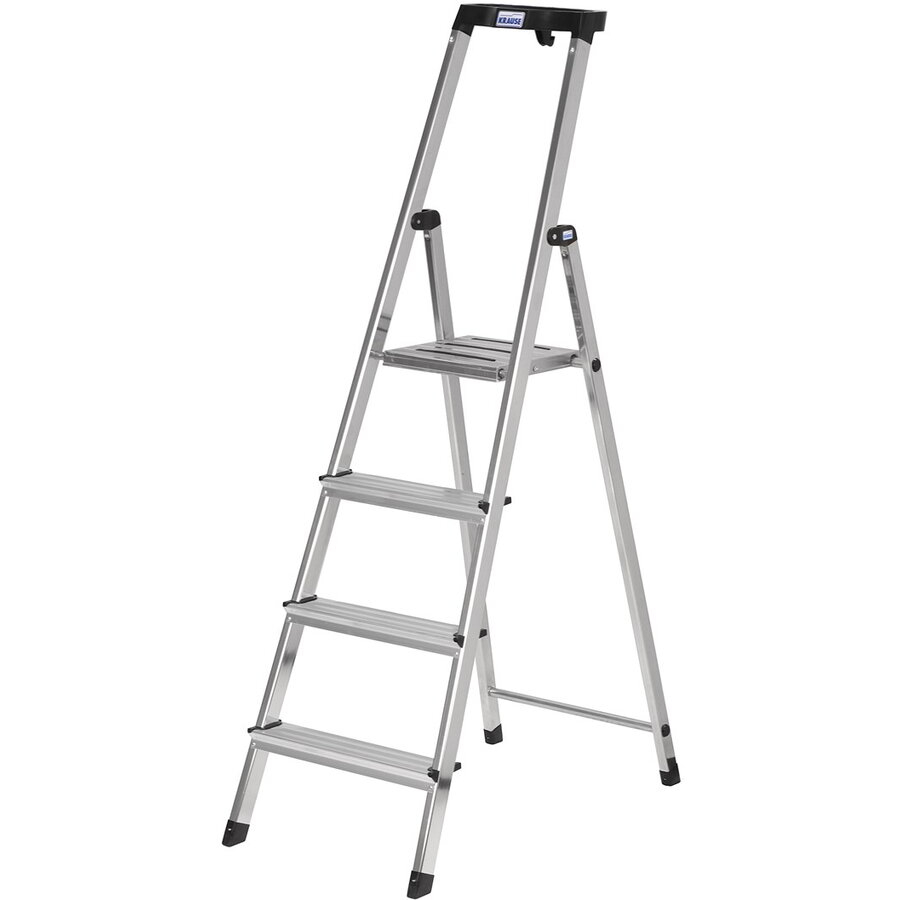 Scară de Lucru Krause Monto SAFETY 4 Trepte Pliabilă Argintiu