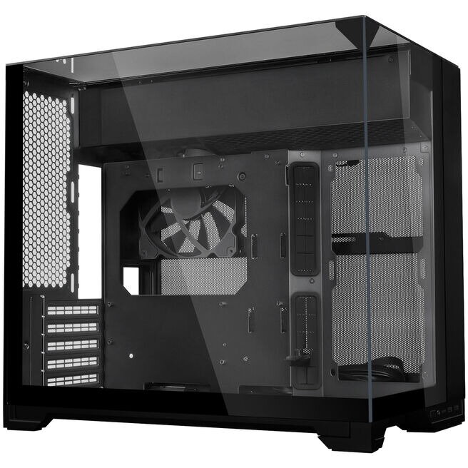 Carcasa Lian Li O11 Vision-M Micro-ATX Tempered Glass Negru