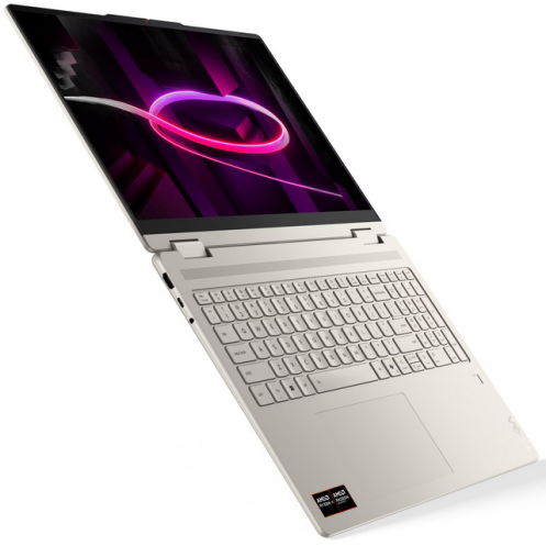 Laptop Lenovo Yoga 7a WUXGA 16 inch AMD Ryzen AI 9 465 32GB 1TB SSD Free Dos Seashell — imaginea 5