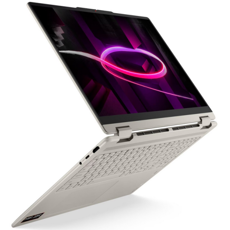 Laptop Lenovo Yoga 7a WUXGA 16 inch AMD Ryzen AI 9 465 32GB 1TB SSD Free Dos Seashell — imaginea 6