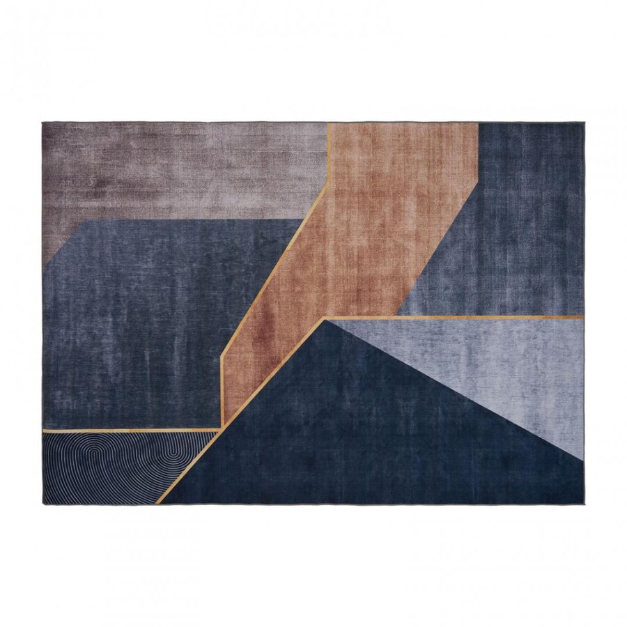 Covor Printat 3D Heinner 160x230 cm Gold