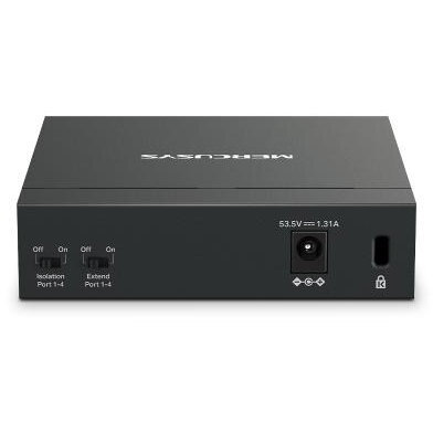 Switch Mercusys 5-Port Gigabit Desktop 4-Port PoE+ — imaginea 3