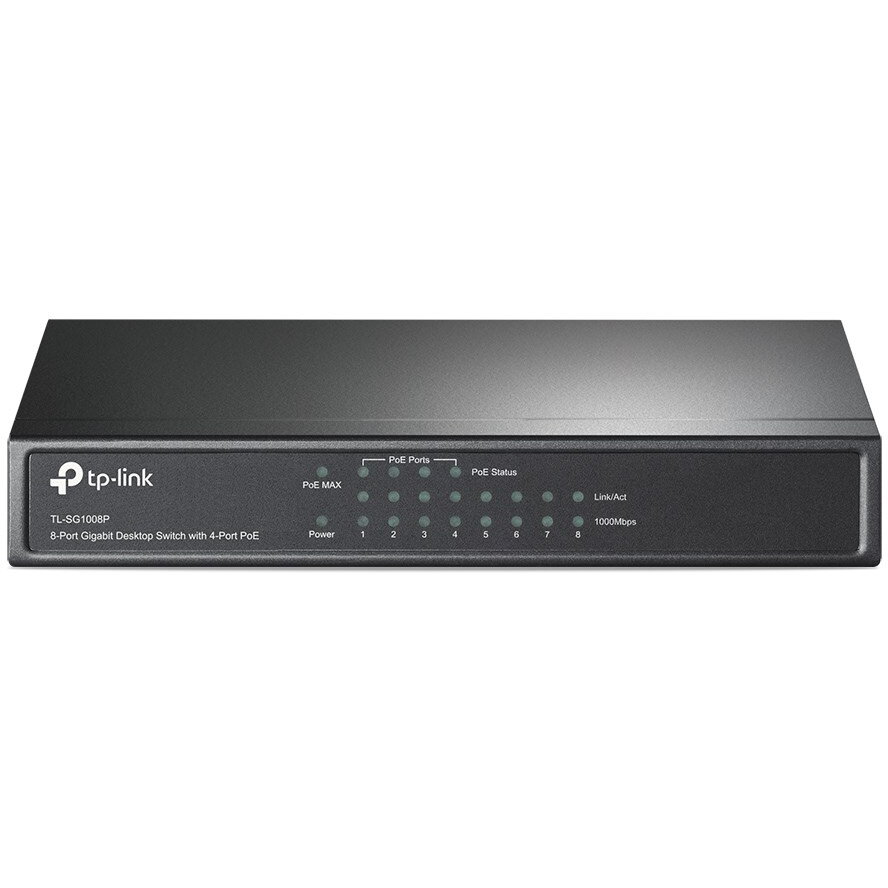 Switch TP-Link 8-Port Gigabit Desktop PoE 4-Port