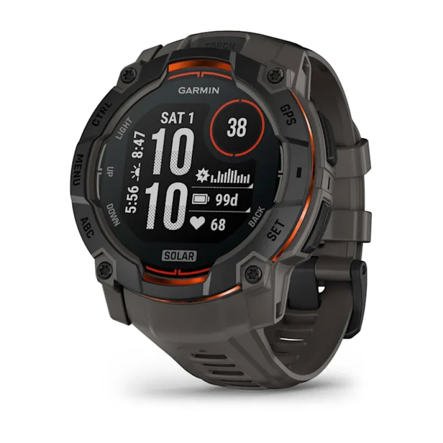 Smartwatch Garmin 010-02935-00 Instinct 3 50mm L Solar GPS Android/iOS Negru