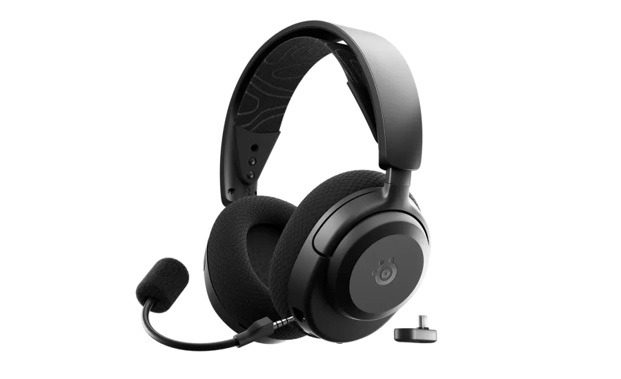 Căști Gaming Wireless SteelSeries 61689 Arctis Nova 3XW Multiplatforma Autonomie 40h Negru
