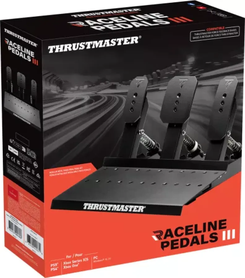 Pedale Thrustmaster 4060383 Raceline III PC / PS5 / PS4 / Xbox SX / Xbox One Negru — imaginea 4