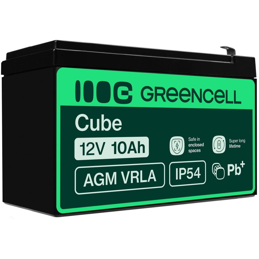 Baterie UPS AGM50 VRLA 12V 10Ah Black