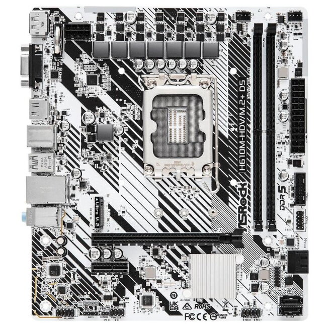 Placa De Baza Asrock H610M-HDV/M.2+ D5