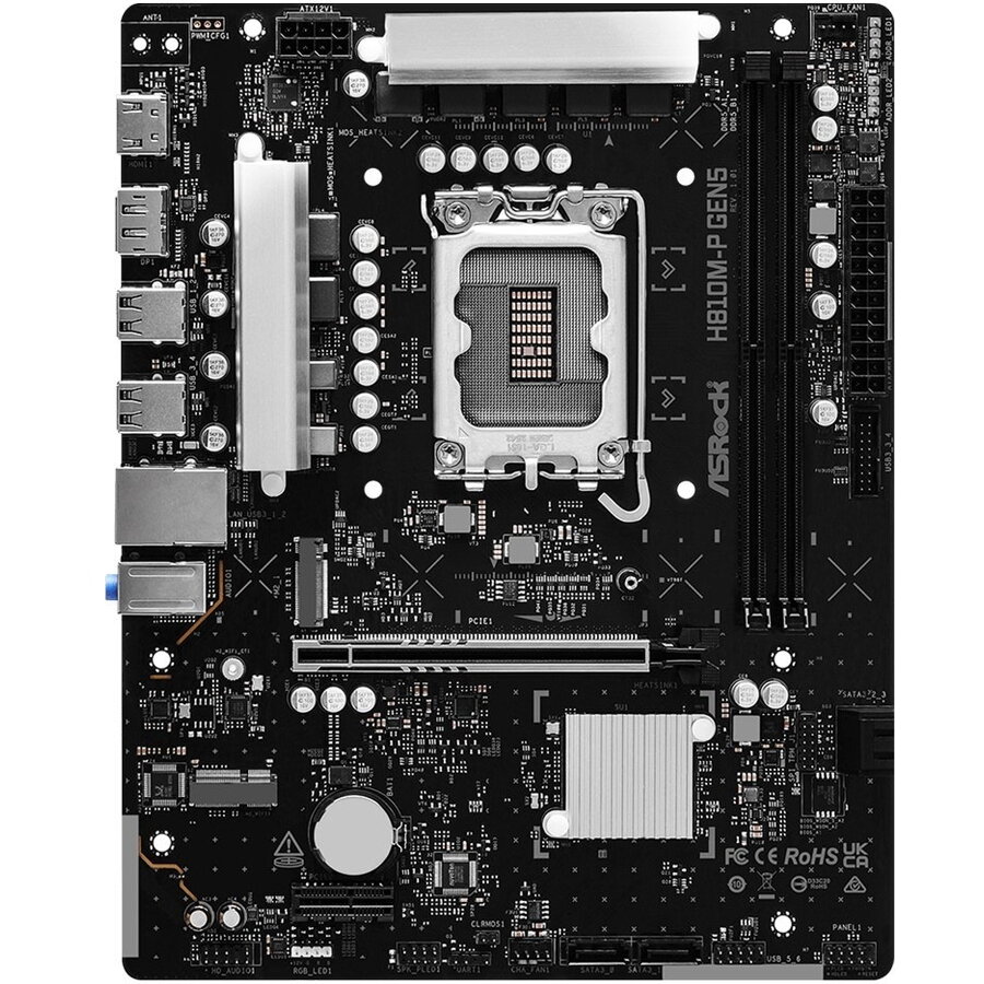 Placa De Baza Asrock H810M-P GEN5